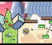 Super Mario World 2 - Yoshi s Island, capture d'écran